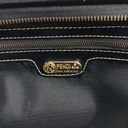FENDI Pecan Two-way Small Boston bag Shoulder bag Black Vintage ze6stg