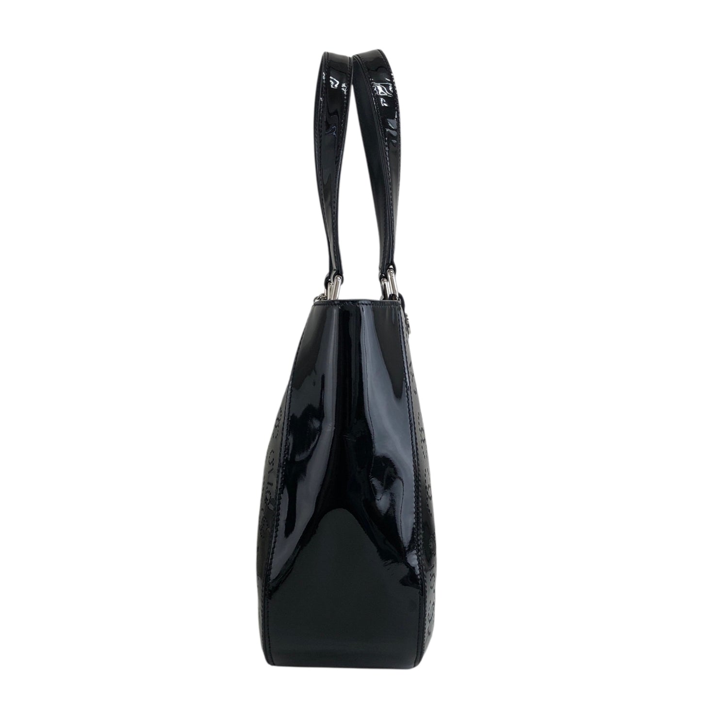 CHANEL Coco Mark Totebag Black Vintage xpyt38