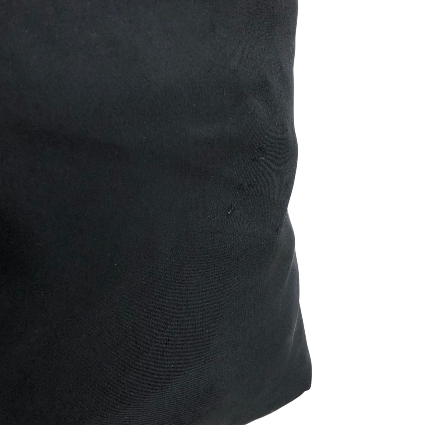 PRADA Tessuto Triangle Logo Front Pocket Two-way Handbag Shoulder bag Black Vintage kuap33