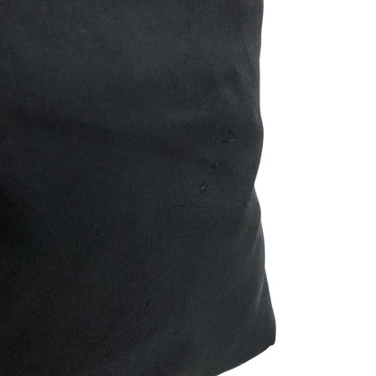 PRADA Tessuto Triangle Logo Front Pocket Two-way Handbag Shoulder bag Black Vintage kuap33