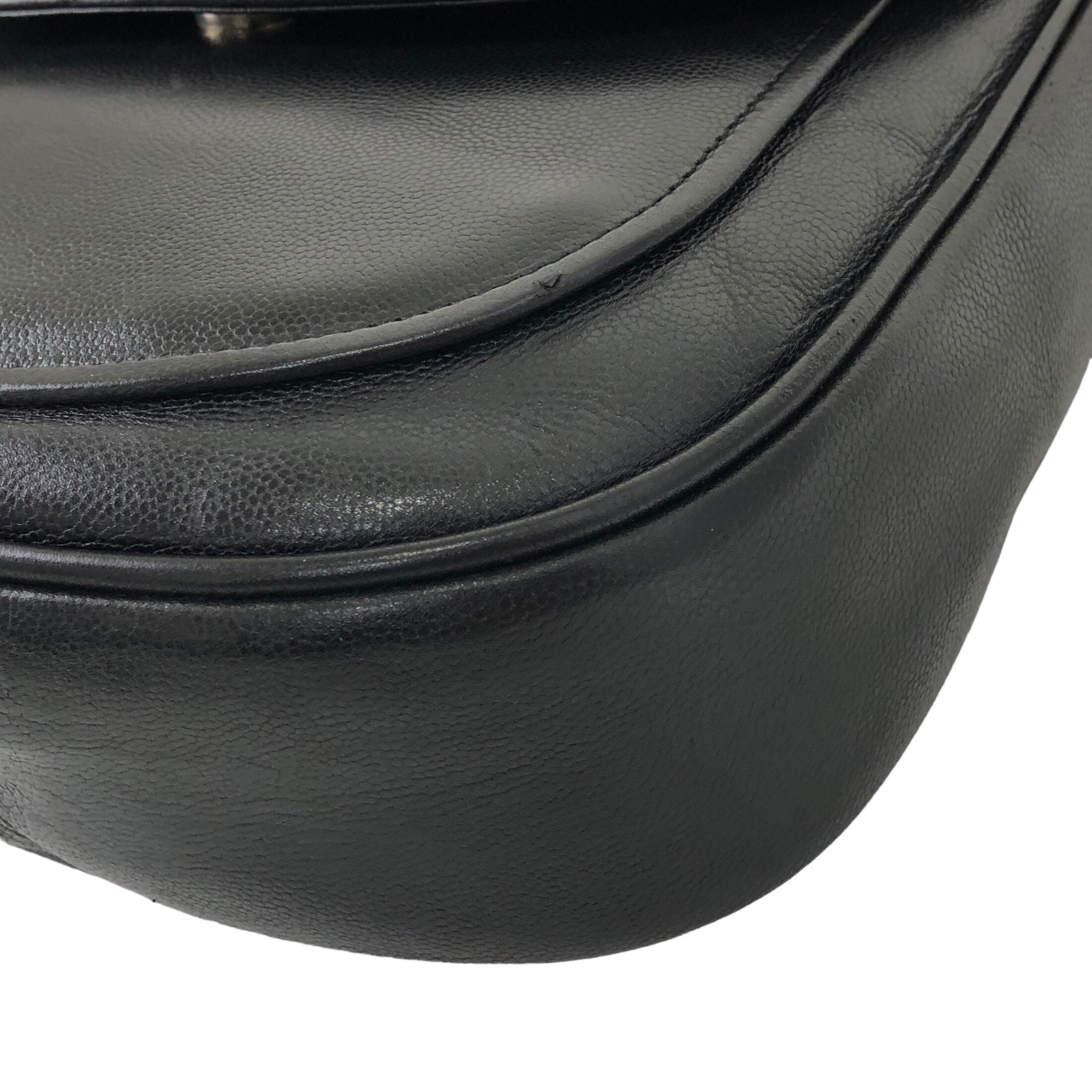 Yves Saint Laurent YSL Logo Shoulder bag Black Vintage Yves Saint Laurent YSL Logo Shoulder bag Black Vintage