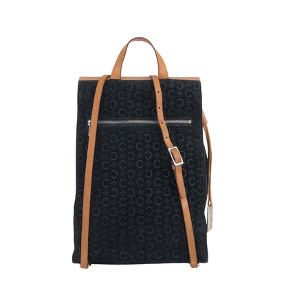 CELINE Charm Backpack Black Vintage wdhziz