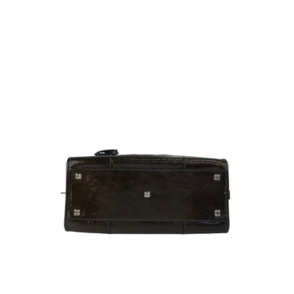 LOEWE Amazona28 Anagram Handbag Brown Vintage j8tjia