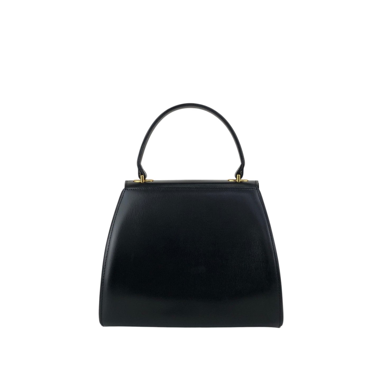 GIVENCHY Top Handle Handbag Black Vintage 8gf8y4