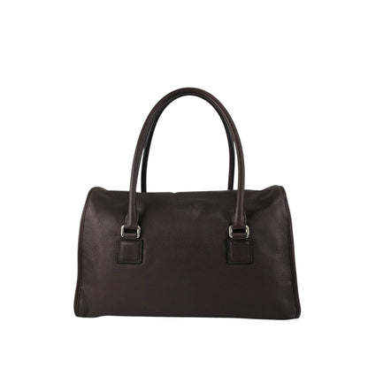 LOEWE Alamo Anagram Handbag Totebag Brown Vintage 6gpe63