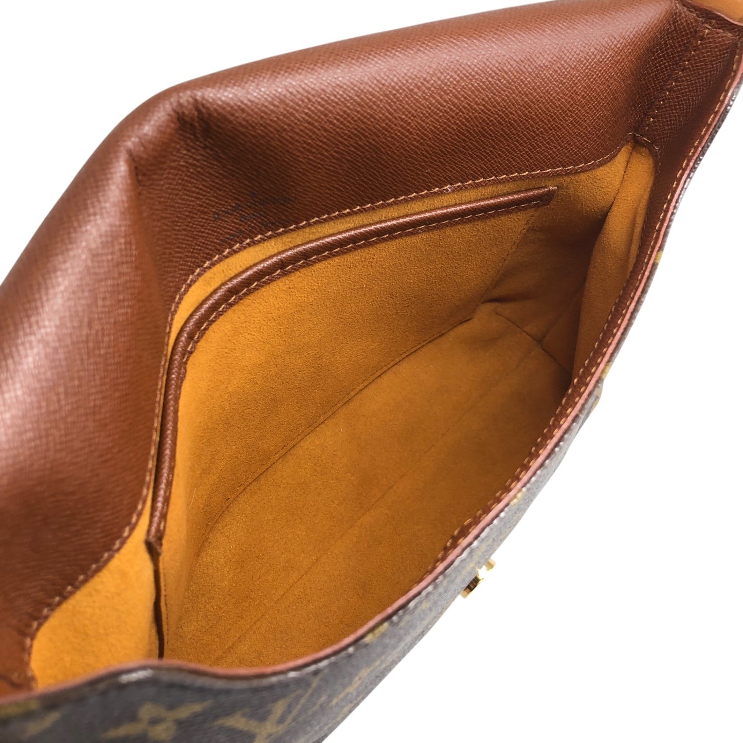 LOUIS VUITTON Monogram 單肩包 棕色 復古 ir4uvs