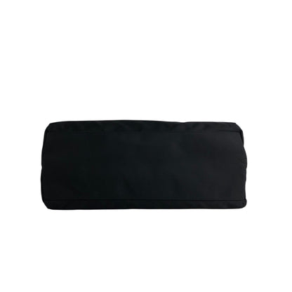PRADA Triangle Logo Handbag Black Vintage kkmacr