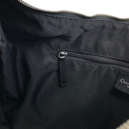 Christian Dior CD Logo Shoulder bag Hobobag Black Vintage psjdu3