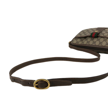 GUCCI Sherry Line Shoulder bag Beige Vintage wwyvj3