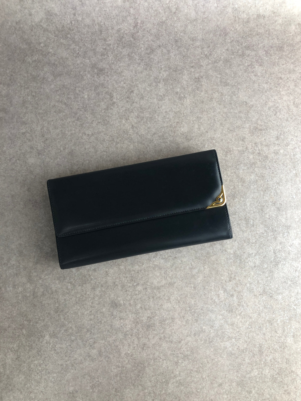 Cartier Long Wallet Navy Vintage rtcbar