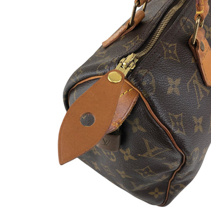 LOUIS VUITTON Monogram Small Boston bag Brown Vintage pg4nya