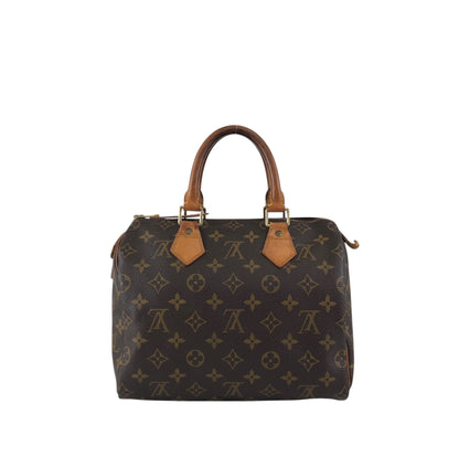 LOUIS VUITTON Monogram Small Boston bag Brown Vintage pg4nya