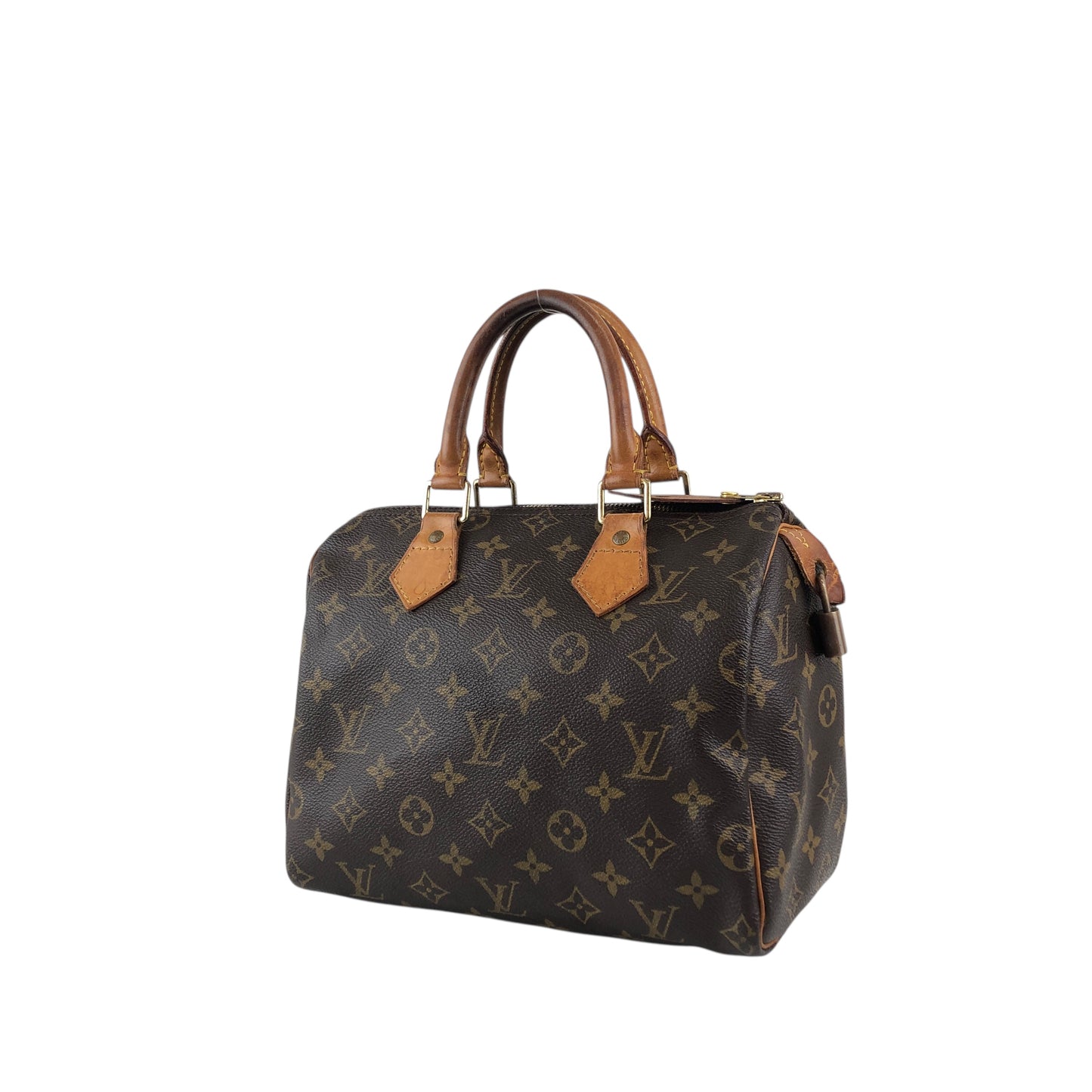 LOUIS VUITTON Monogram Small Boston bag Brown Vintage pg4nya