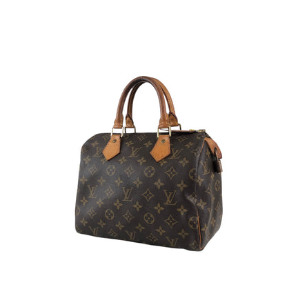 LOUIS VUITTON Monogram Small Boston bag Brown Vintage pg4nya
