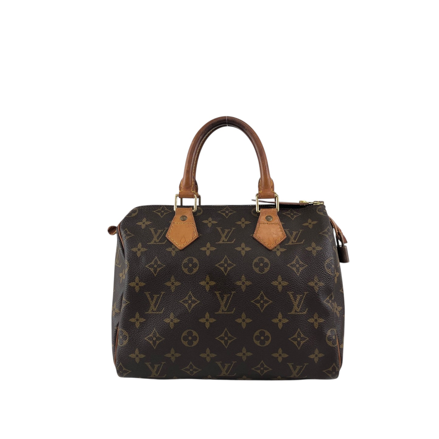 LOUIS VUITTON Monogram Small Boston bag Brown Vintage pg4nya