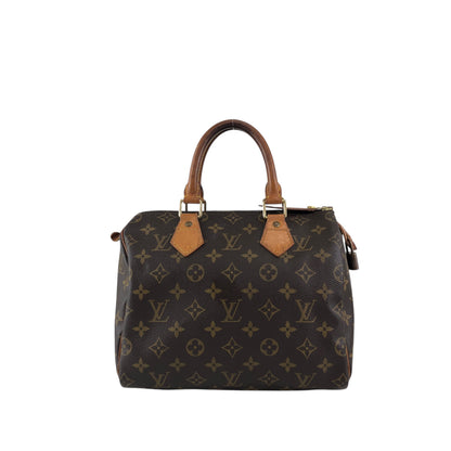LOUIS VUITTON Monogram Small Boston bag Brown Vintage pg4nya