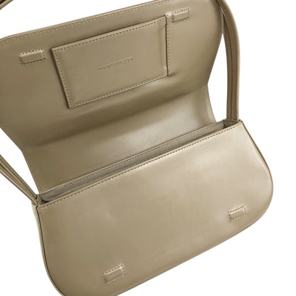 GIVENCHY Logo Handbag Beige Vintage f832t4