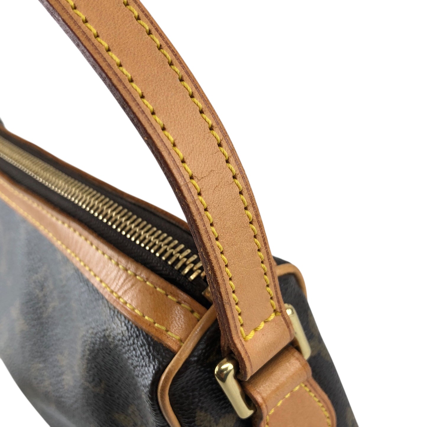 LOUIS VUITTON Monogram Shoulder bag Brown M51348 Vintage u4mwdk