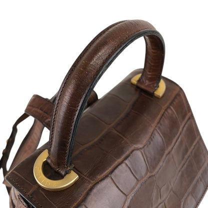 CELINE Backpack Brown Vintage vknxcp