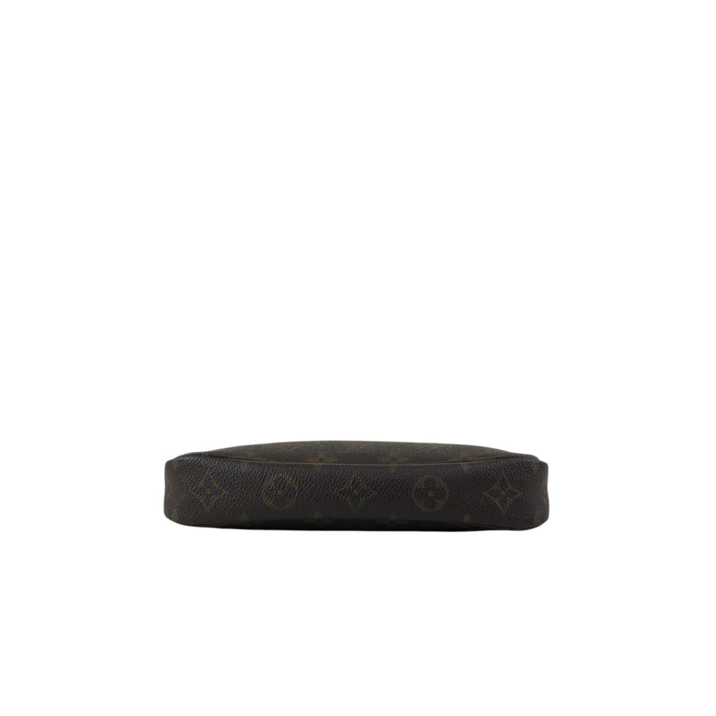 LOUIS VUITTON Monogram Small Handbag Brown Vintage kuv8xs