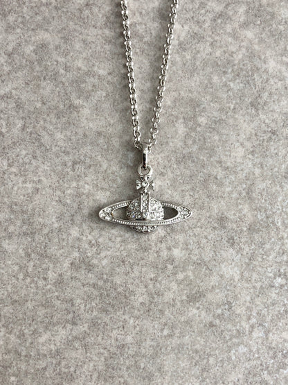 Vivienne Westwood Necklace Silver Vintage imxs8r