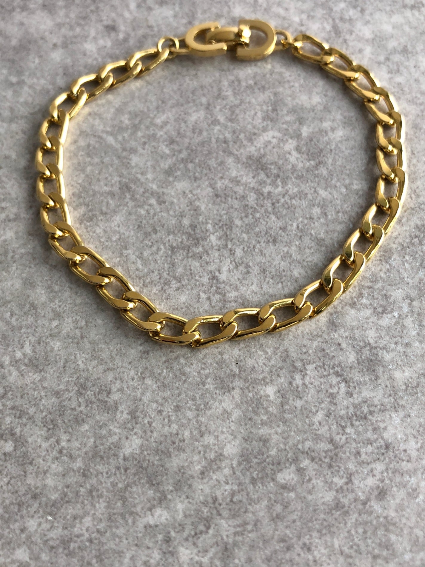 Christian Dior Bracelet Gold Vintage i2xmr5