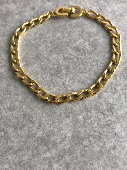 Christian Dior Bracelet Gold Vintage i2xmr5
