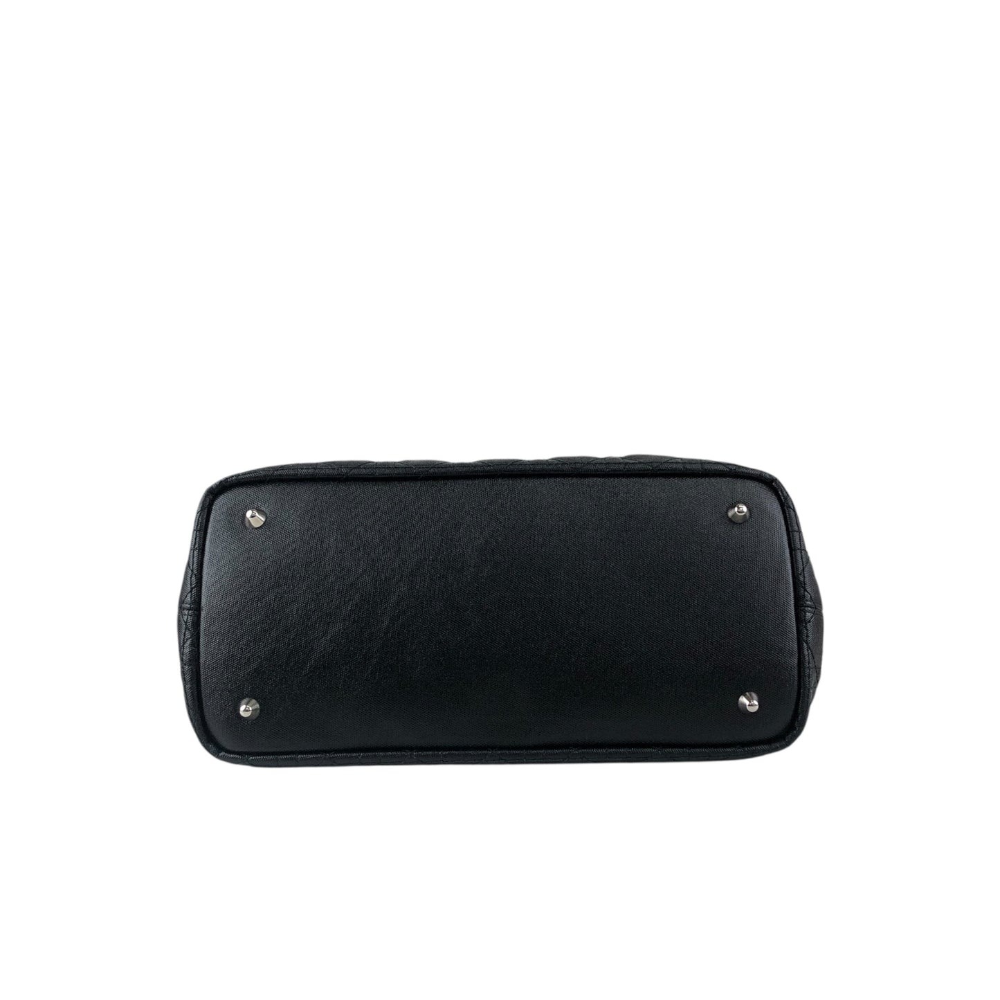 Christian Dior Cannage Totebag Black Vintage y5d2m6