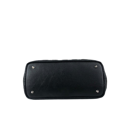 Christian Dior Cannage Totebag Black Vintage y5d2m6