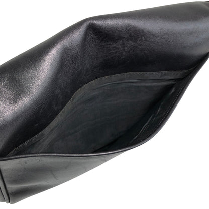 CELINE Blason Shoulder bag Black Vintage tuhbjd