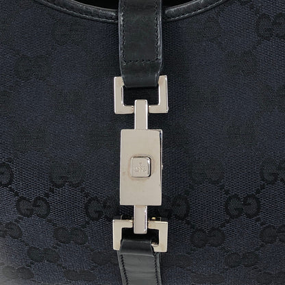GUCCI Jackie Handbag Totebag Black Vintage xn56ma