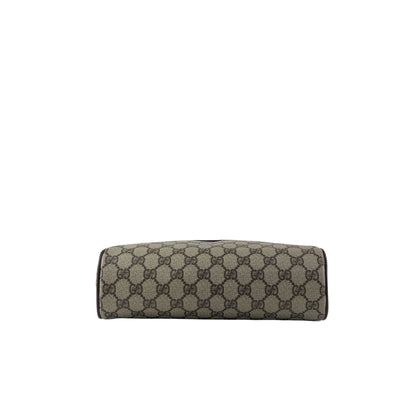 GUCCI GG Pattern Sherry Line Shoulder bag Brown Vintage ggwuxk