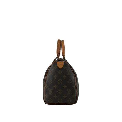 LOUIS VUITTON Monogram Small Boston bag Handbag Brown M41528 Vintage ddzcpj