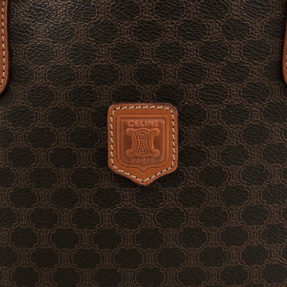 CELINE Macadam Blason Totebag Brown Vintage 2d6sne