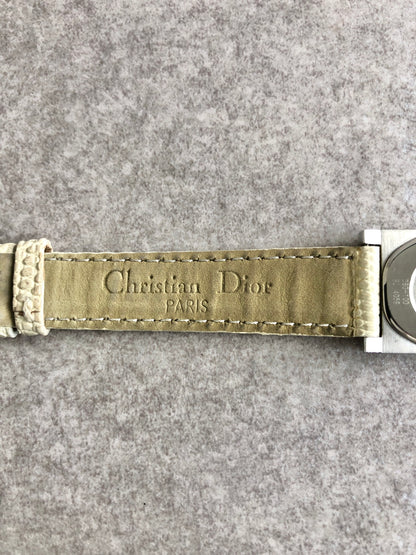 Christian Dior Watch Beige Vintage ekdwbj