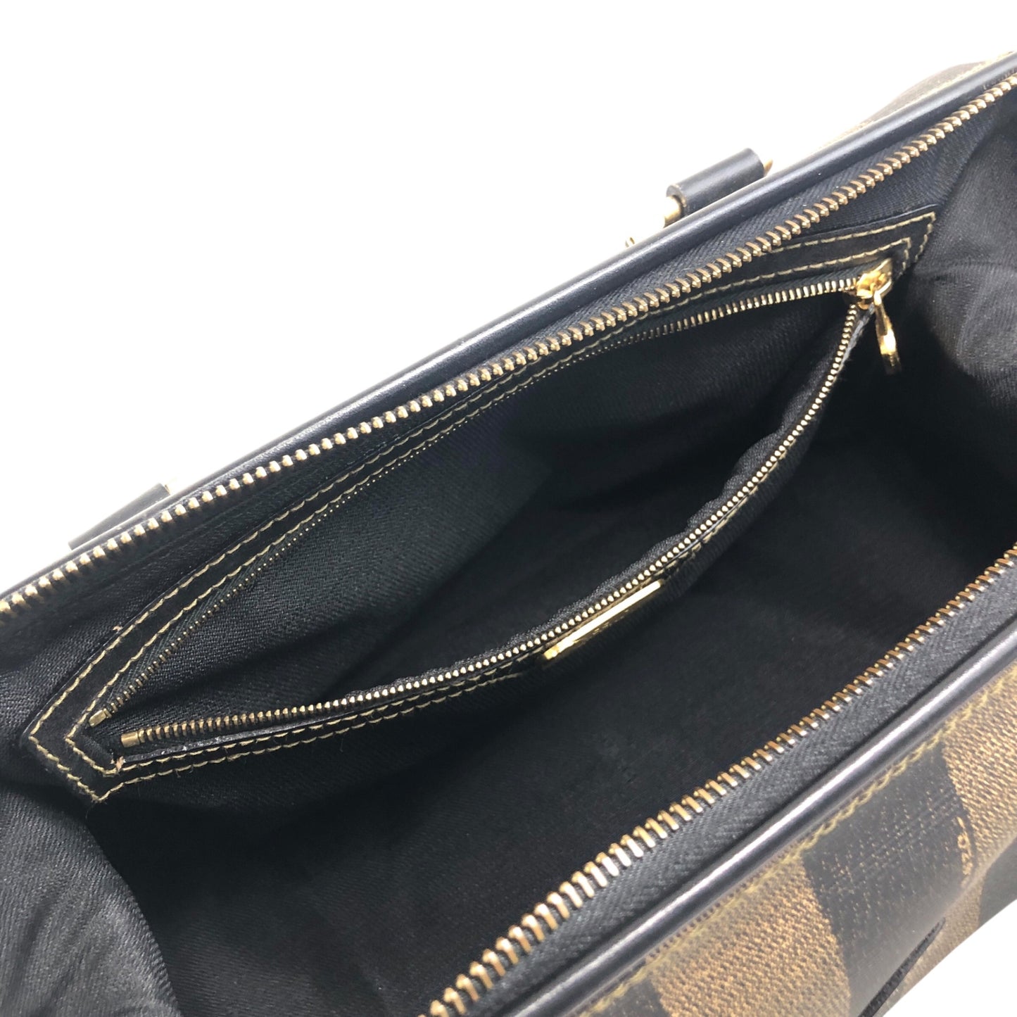 FENDI Two-way Boston bag Black Vintage 63dppy