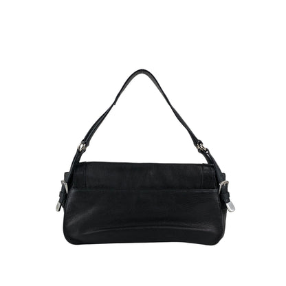 LOEWE Anagram Shoulder bag Black Vintage 8s3xv4