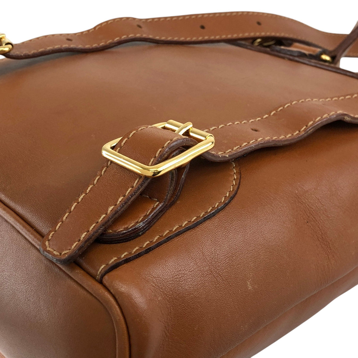 GUCCI Sherry Line Backpack Brown Vintage bedbja