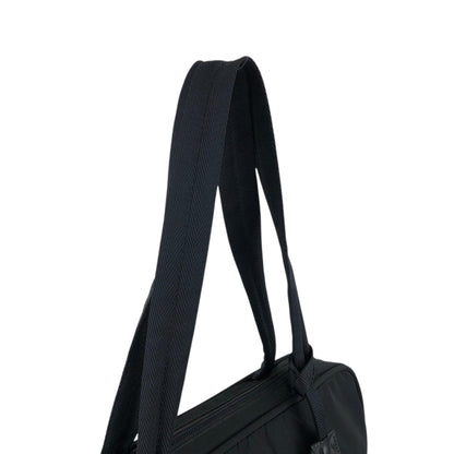 PRADA Tessuto Triangle Logo Totebag Black Vintage mcdeah