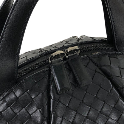 Bottega Veneta Intrecciato Round Handbag Black Vintage dp7fw3