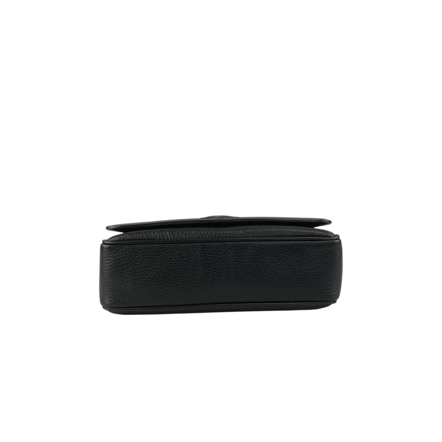 CELINE Blason Shoulder bag Black Vintage ted3ve