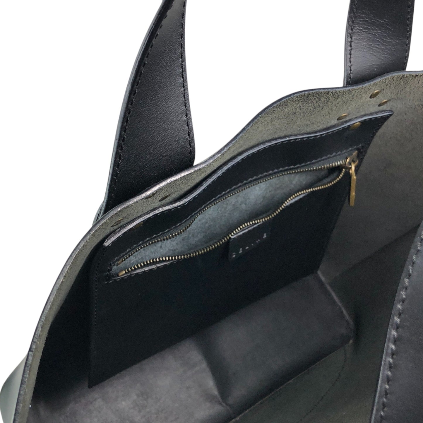 CELINE Blason Handbag Black Vintage rg3vnu