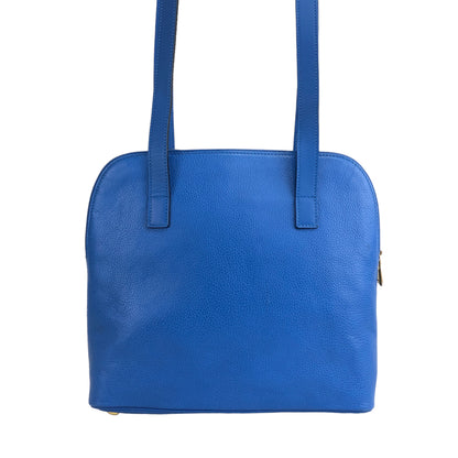 CELINE Toggle Clasp Shoulder bag Blue Vintage wbubna