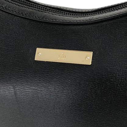 GUCCI Logo Handbag Black Vintage btkmej