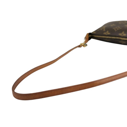 LOUIS VUITTON Monogram Shoulder bag Brown M51980 Vintage z7gkhx