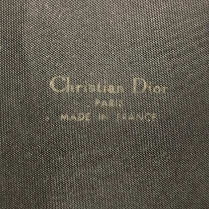 Christian Dior CD Logo Tassel Drawstring Shoulder bag Navy Vintage vzaky4