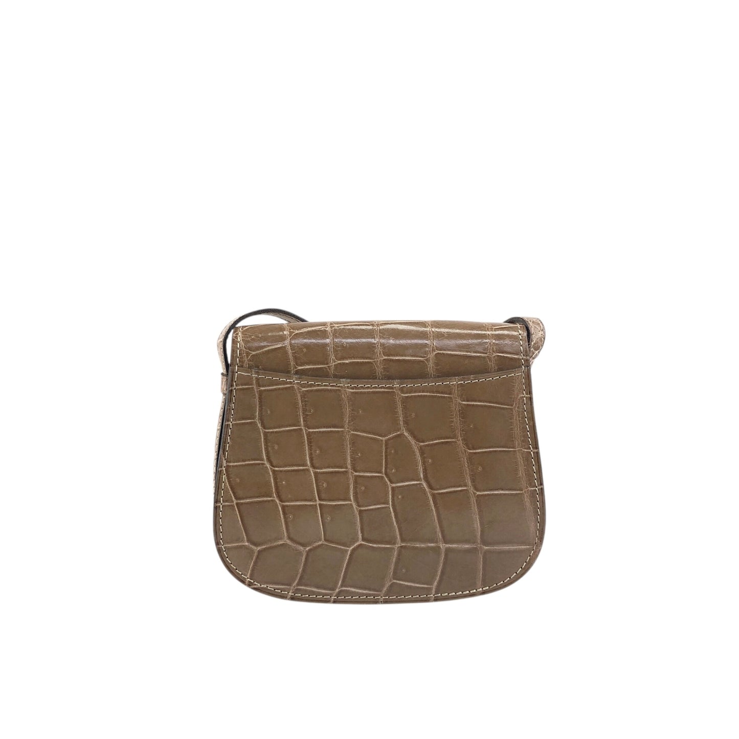 CELINE Blason Shoulder bag Brown Vintage 8xy6kp