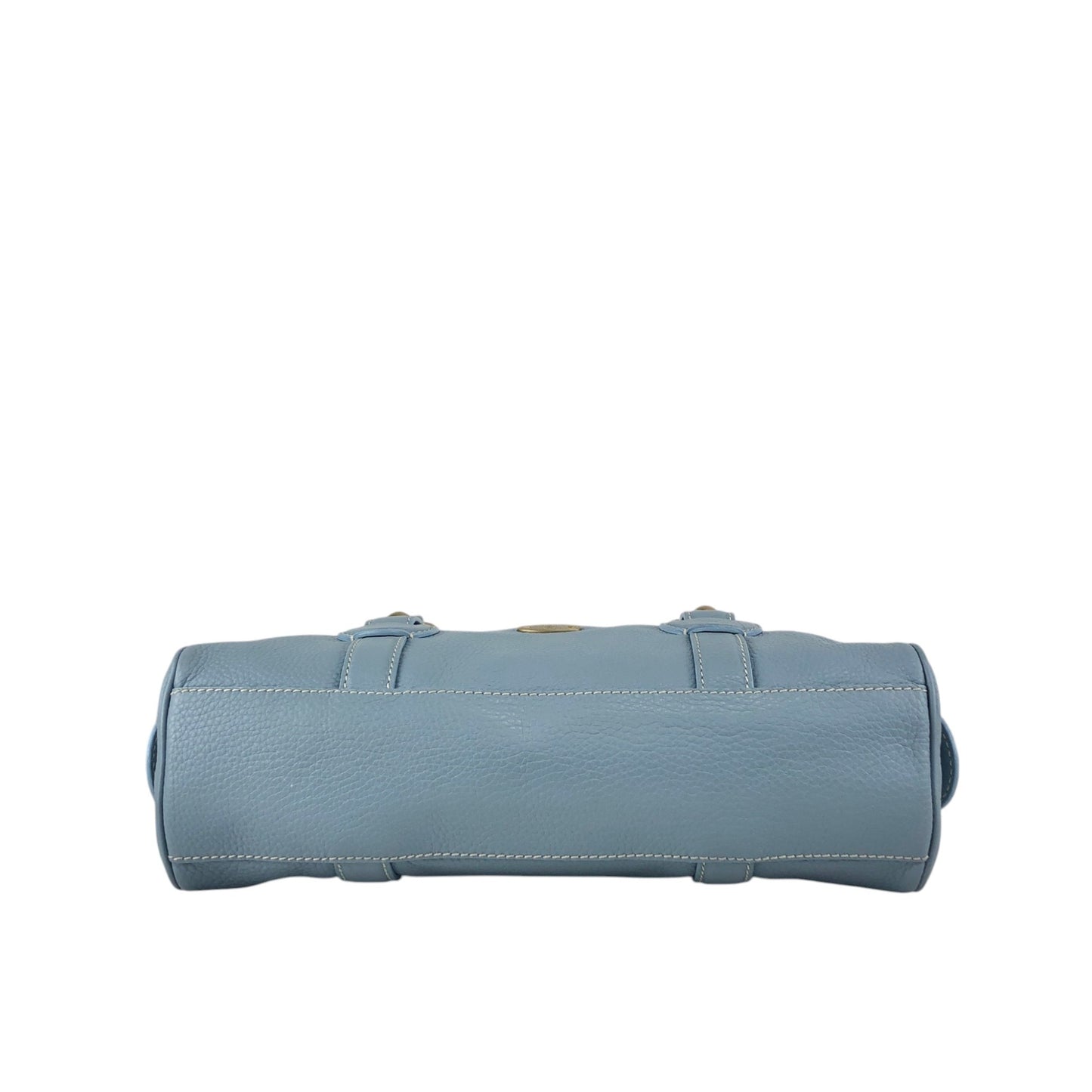 CELINE Blason Handbag Sky blue Vintage 5m2evd