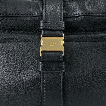 LOEWE Logo Shoulder bag Black Vintage earnia