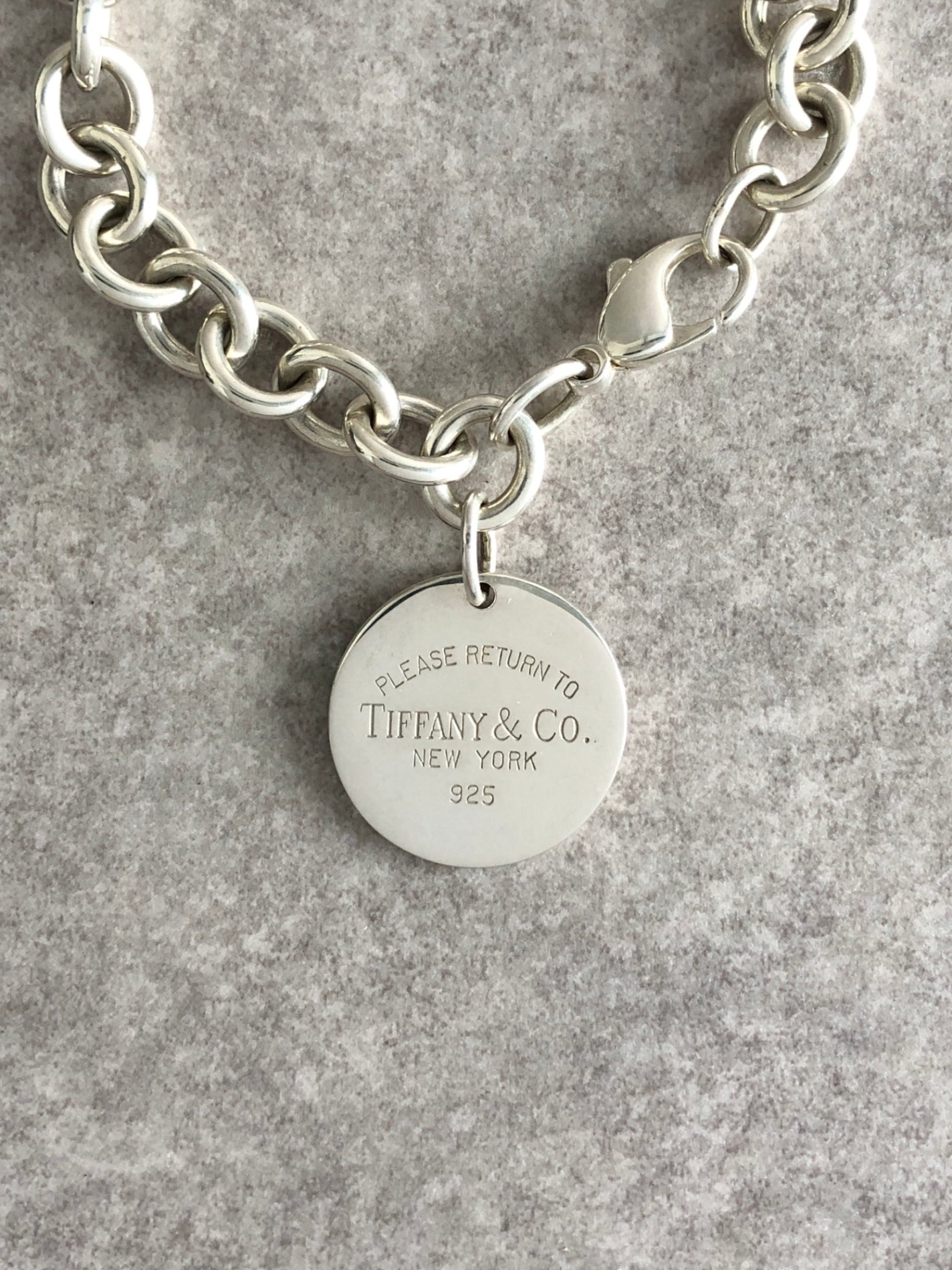 Tiffany & Co. SILVER925 Bracelet Silver Vintage ksxpfv